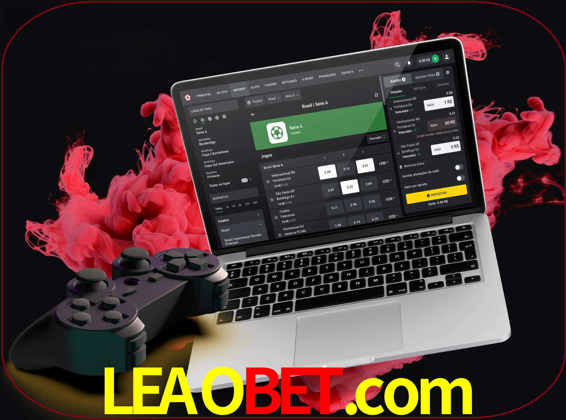 Visite a secção especial de jogos de vídeo em leaobet para descobrir em que jogos pode apostar e ganhar muito dinheiro.