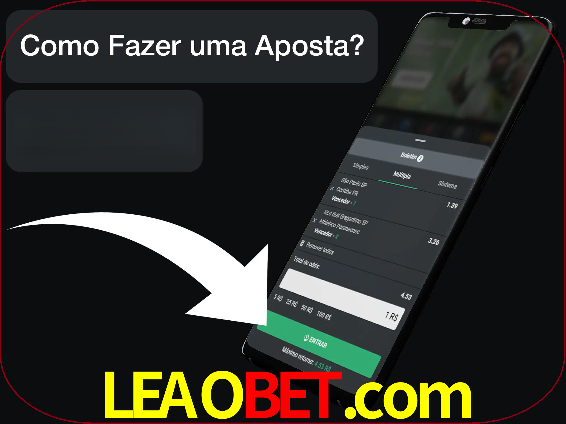 Preencha sua aposta e aguarde o resultado.